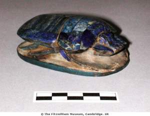 Lapis Lazuli Scarab